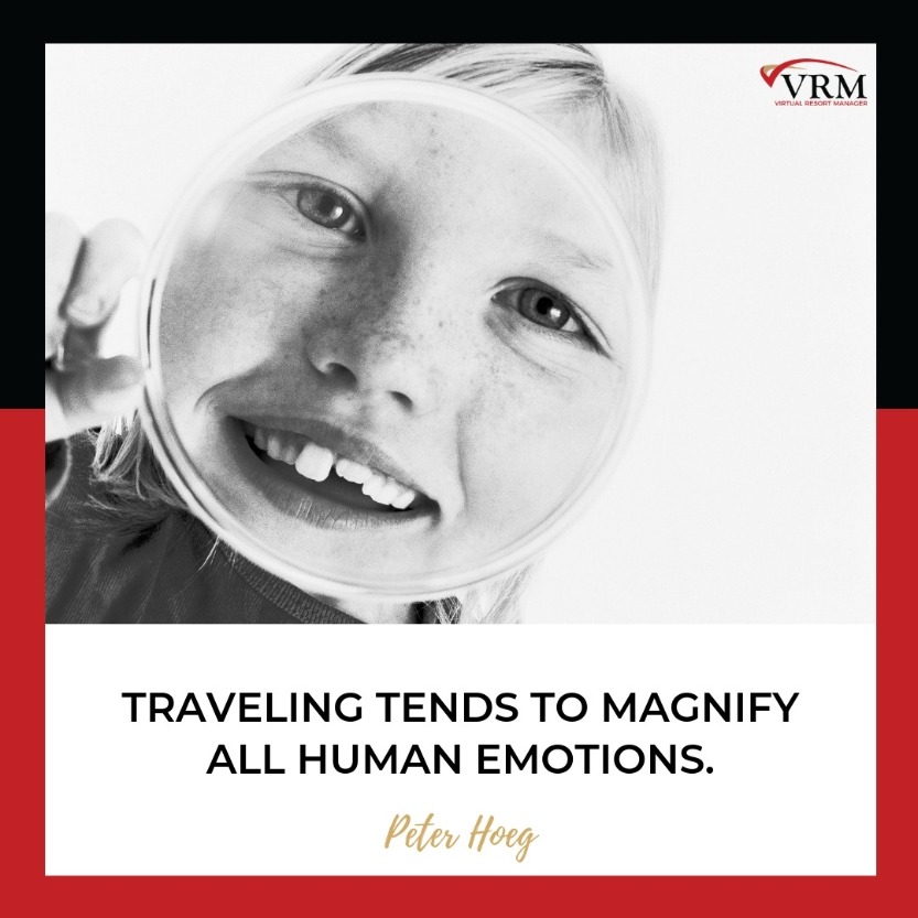 Best Travel Quotes | Traveling tends to magnify all human emotions.  Peter Hoeg
