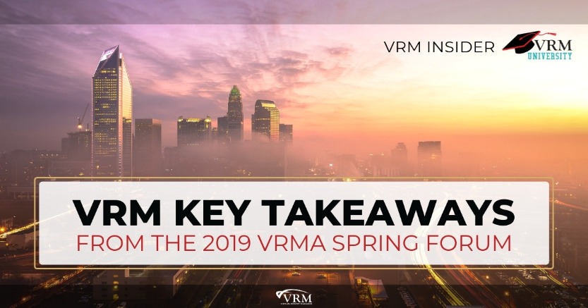 VRM Key Takeaways from the 2019 VRMA Spring Forum | Virtual Resort Manager