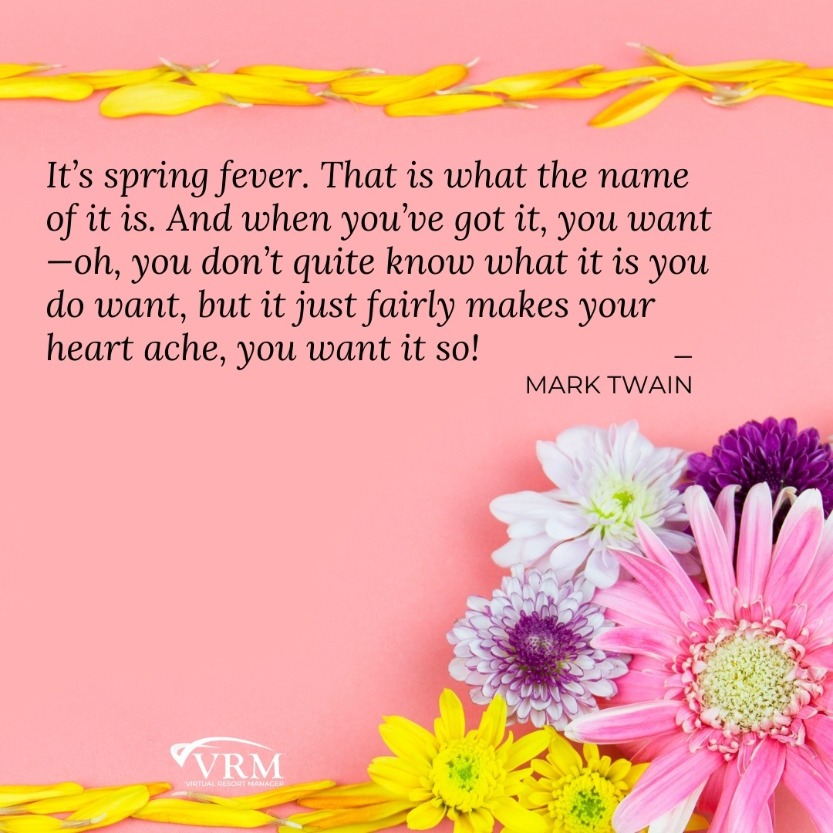 inspirational spring travel quote