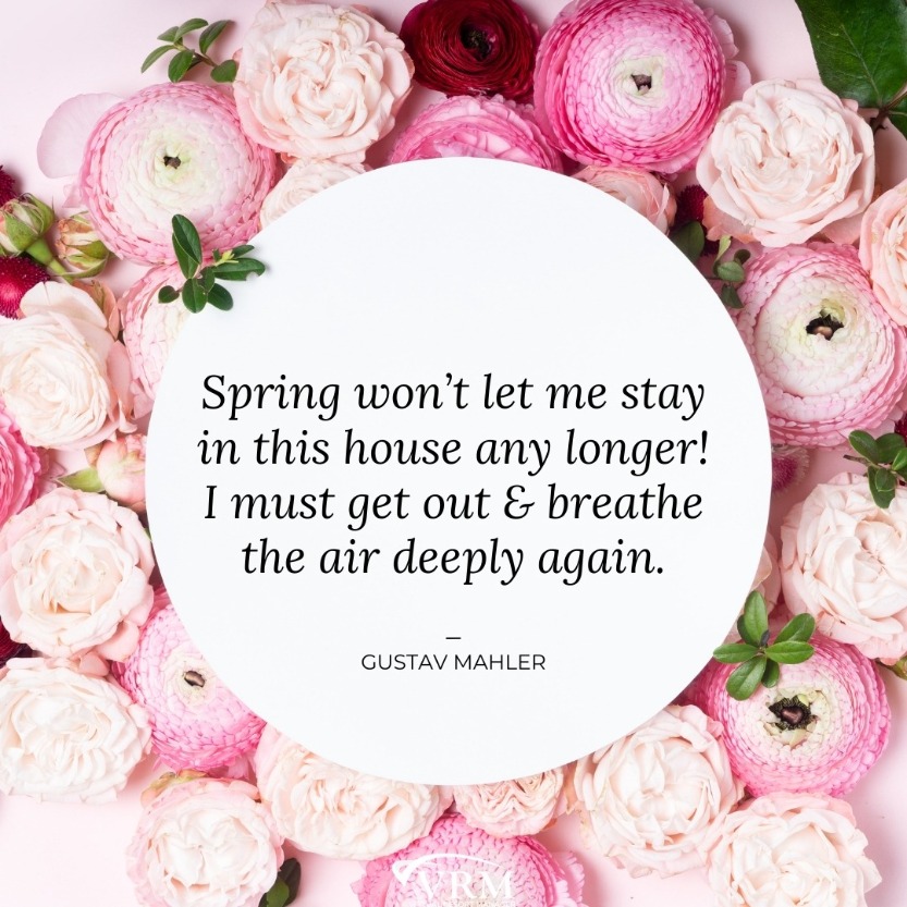inspirational spring travel quote